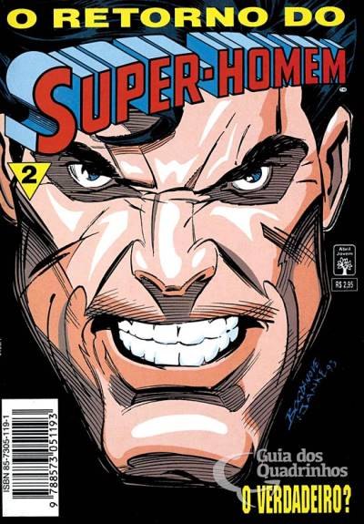 Capa de O Retorno do Super-Homem nº 2