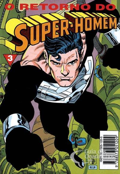 Capa de O Retorno do Super-Homem nº 3